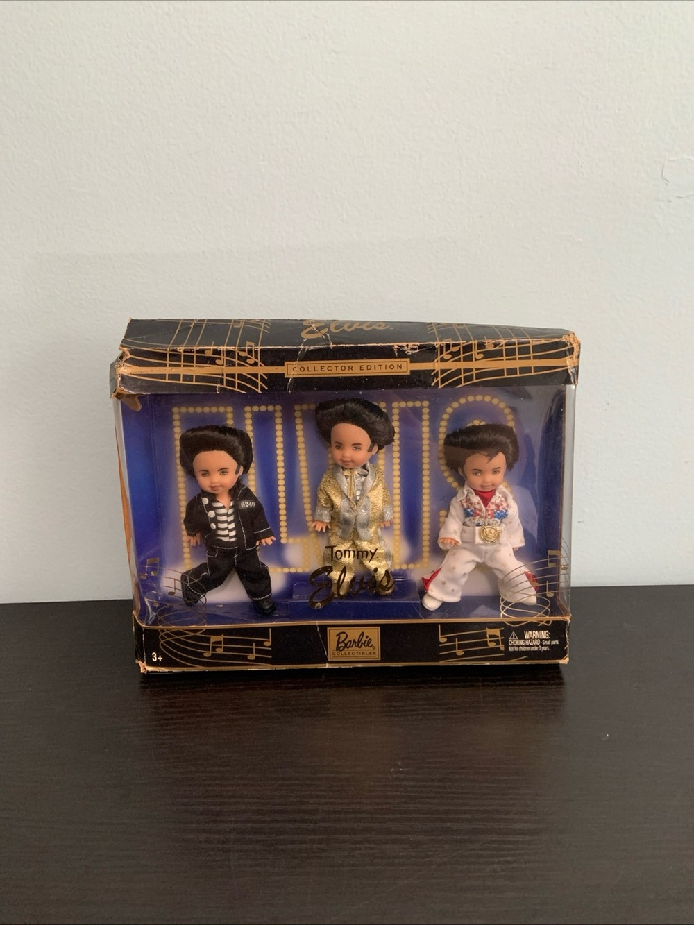 Elvis Presley Barbie Collector Edition Tommy Doll Set 2003 Vintage NOS.